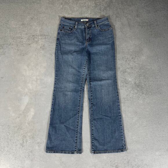 Levi's Denim - Levis 512 Perfectly Slimming Bootcut Denim Medium Wash Jeans - Size: 10P